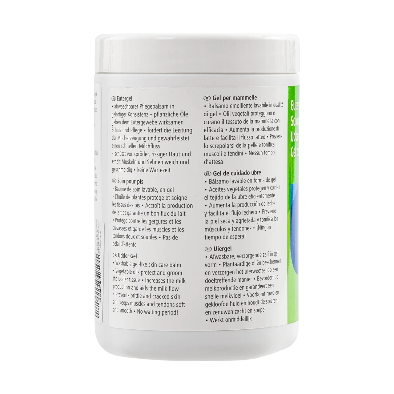 Gel per mammelle, verde, 1000 ml