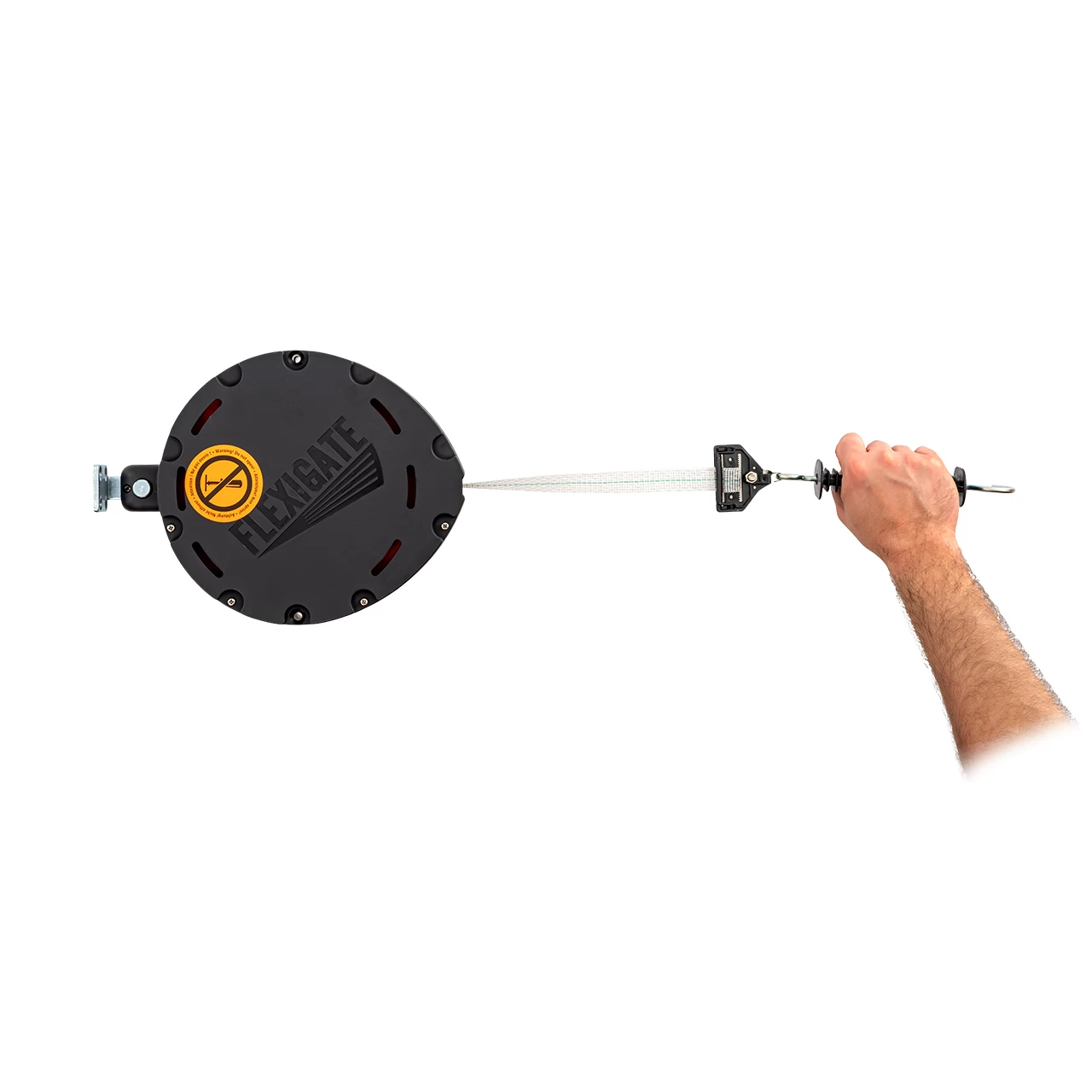 Set di cancelli con nastro da 20 mm per recinto elettrico, Ako Flexigate, 19 m