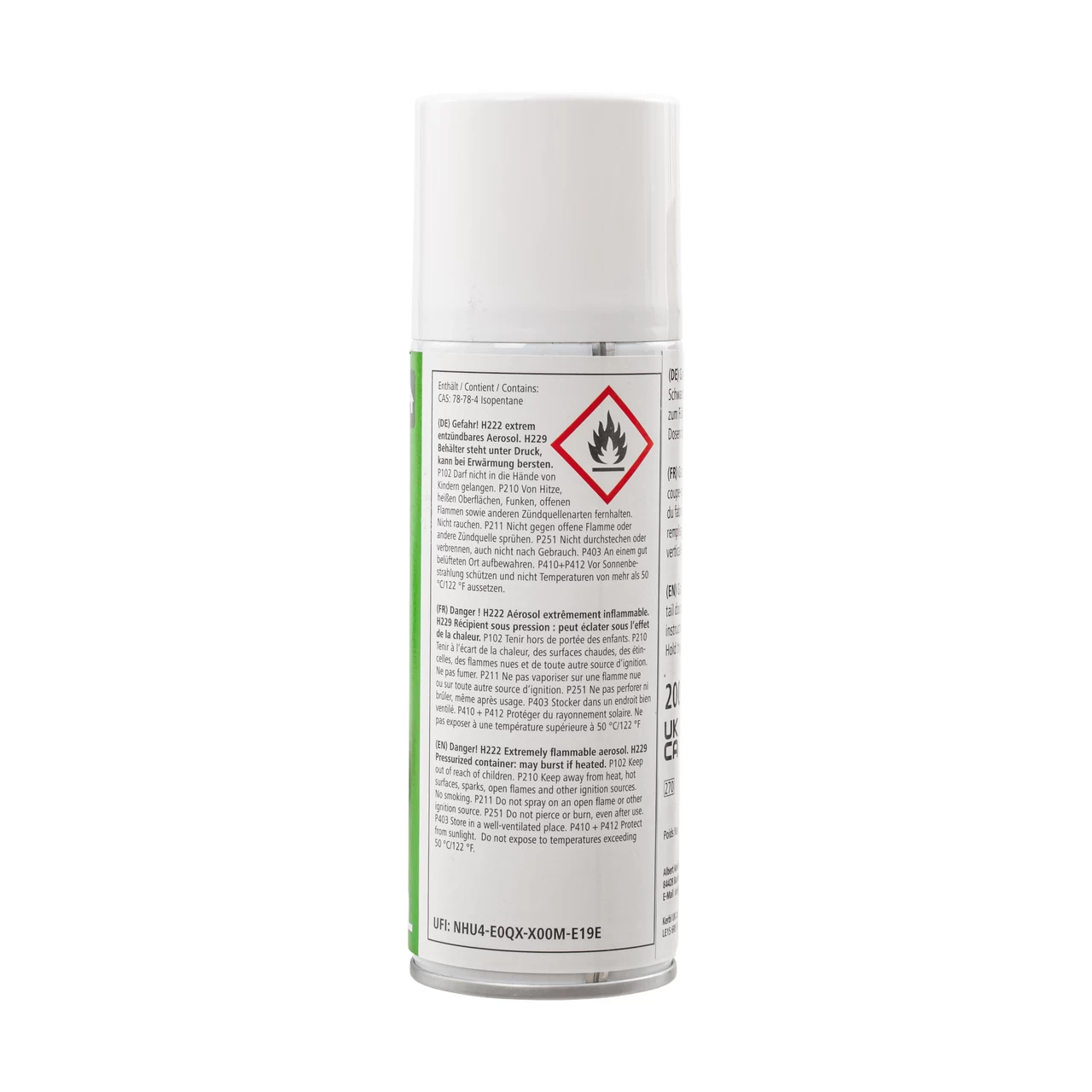 Cartuccia di gas, 200 ml