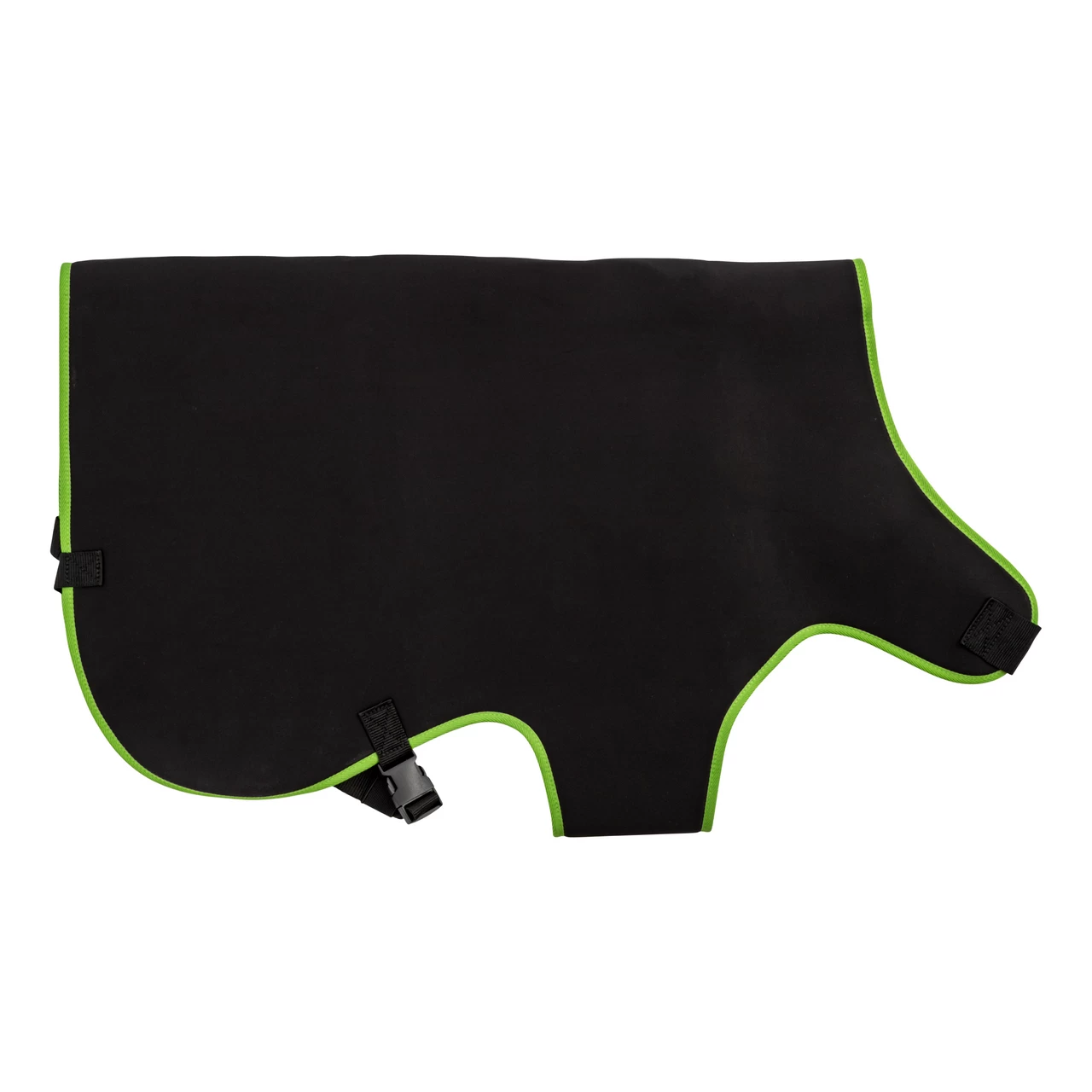 Coperta premium per vitello, termoisolante, impermeabile, nera, 70 × 70 cm