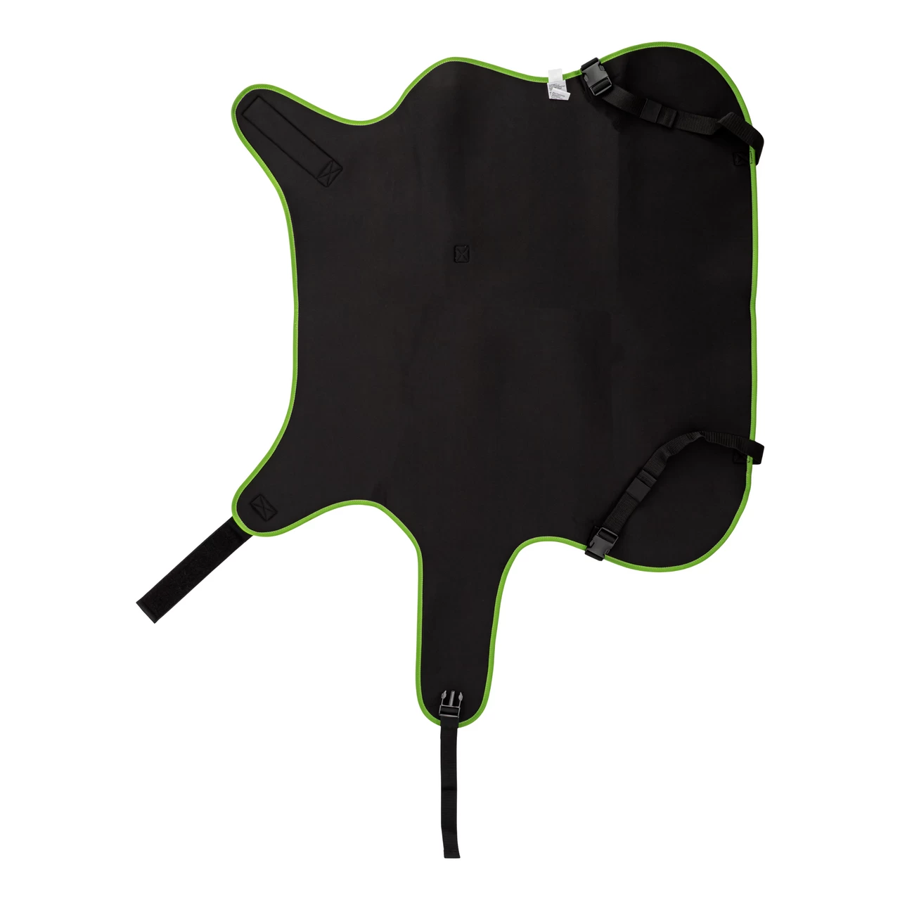 Coperta premium per vitello, termoisolante, impermeabile, nera, 80 × 70 cm