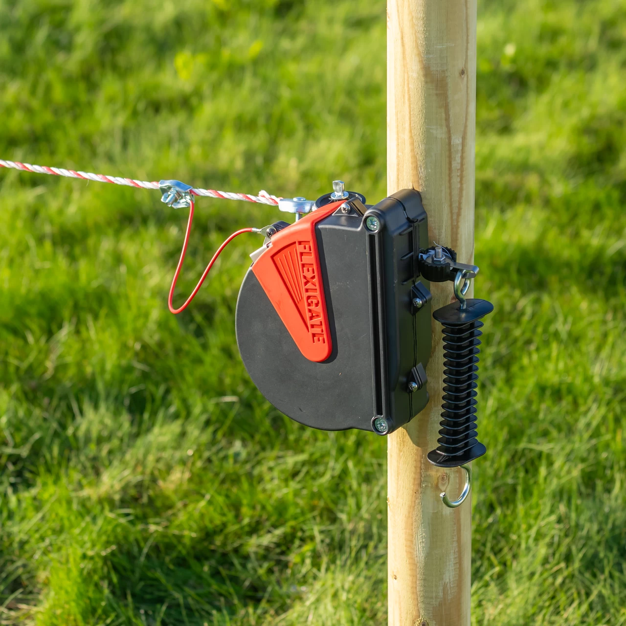 Set cancello con filo per recinto elettrico, Ako Flexigate, 7,5 m