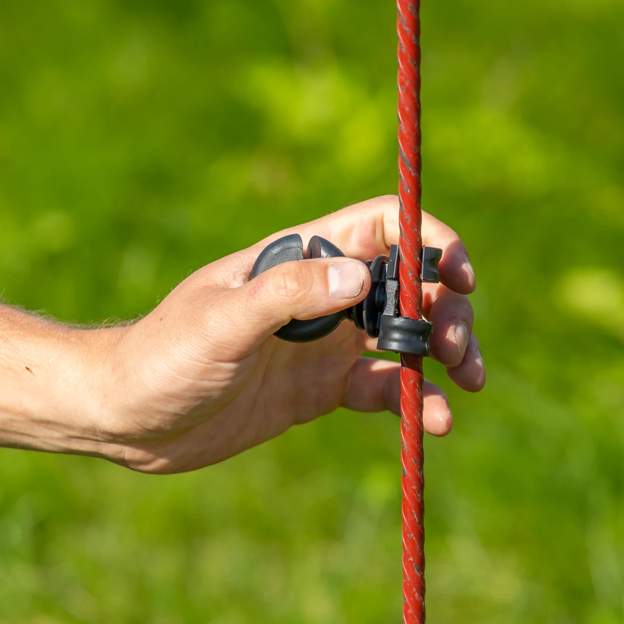 Palo in acciaio per recinto elettrico, Ø8 mm × 107 cm, 30 pz