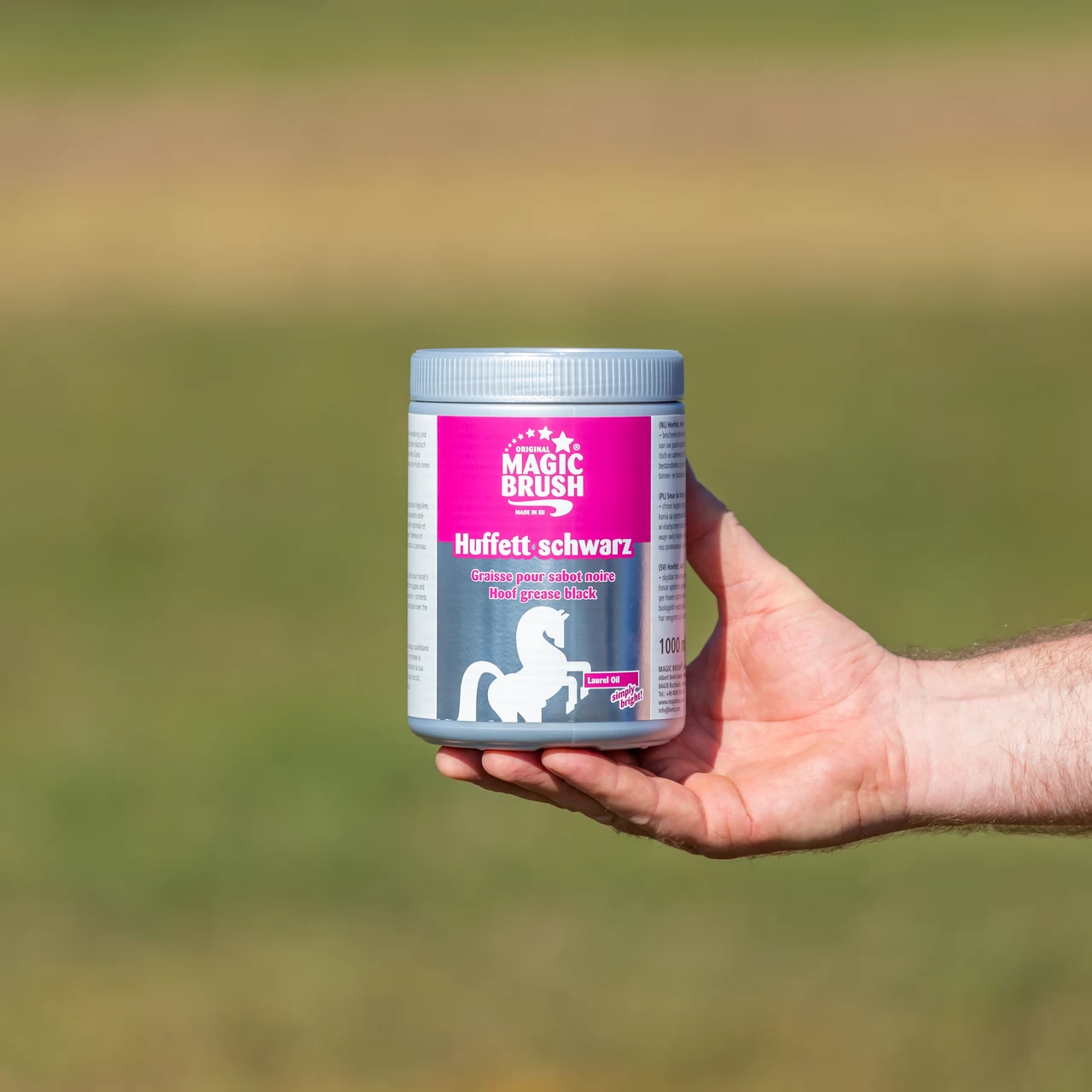 Grasso per zoccoli, MagicBrush, nero, 1000 ml