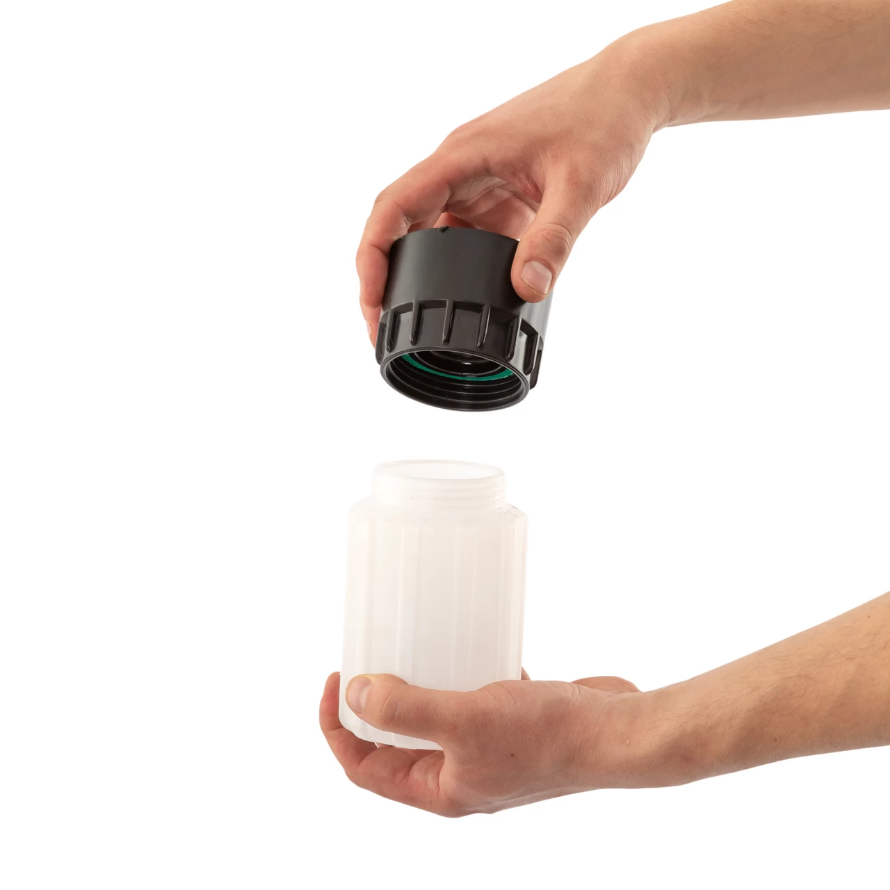 Serbatoio dell'olio per le mungitrici