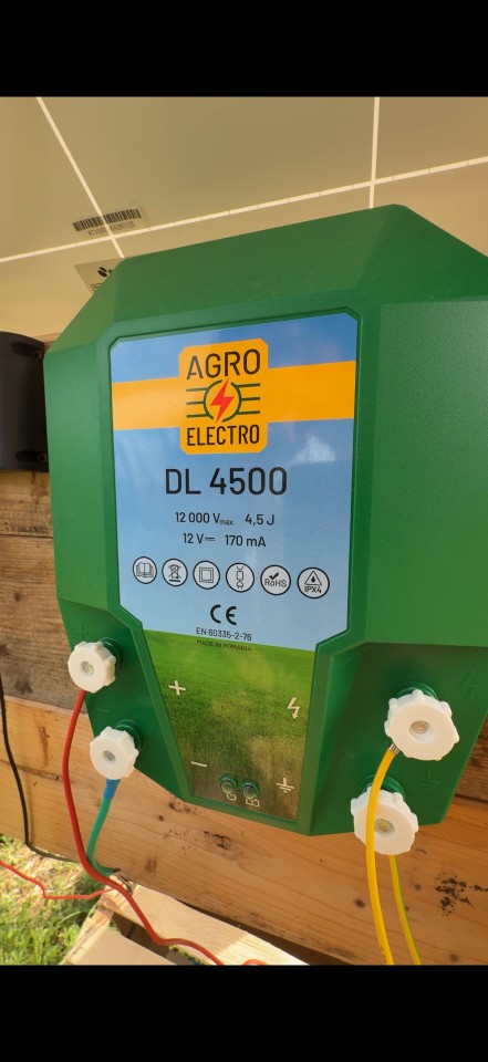 Recensione del prodotto - Elettrificatore DL 4500, 12 V, 4,5 Joule - agroelectro.it