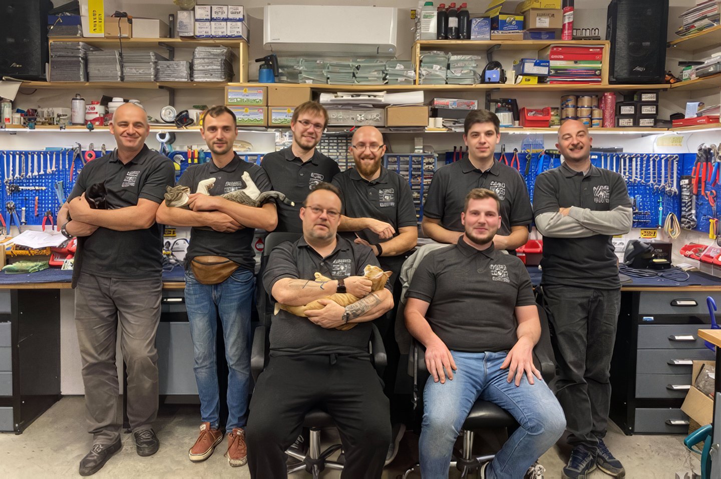 Il team Agro Electro, nel 2019