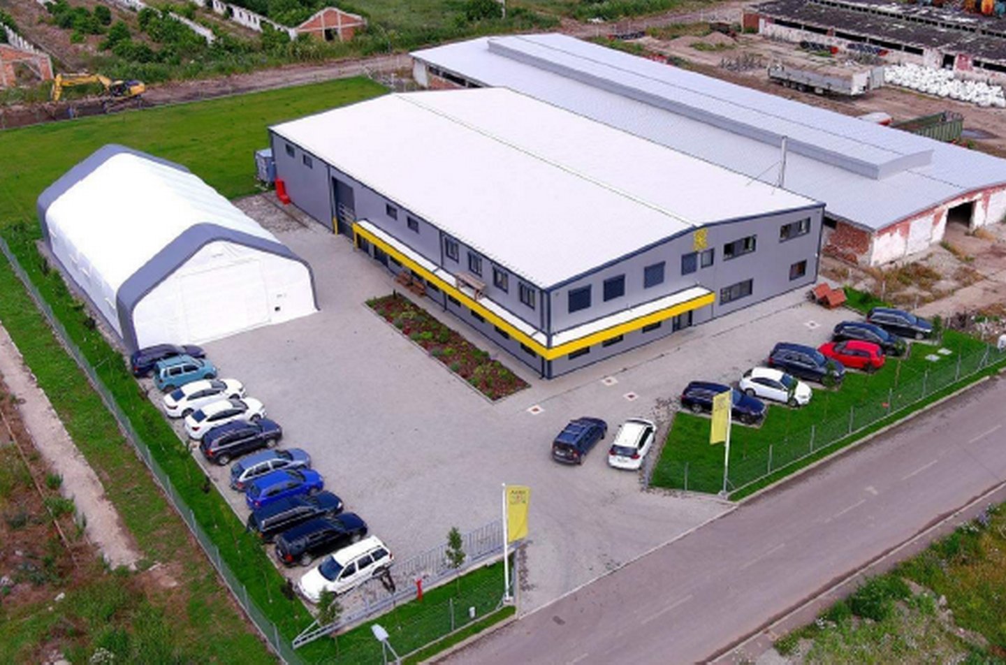 La sede Agro Electro nel 2022, nel parco industriale di Sfântu Gheorghe