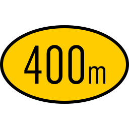 400 m