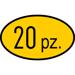 20 pezzi