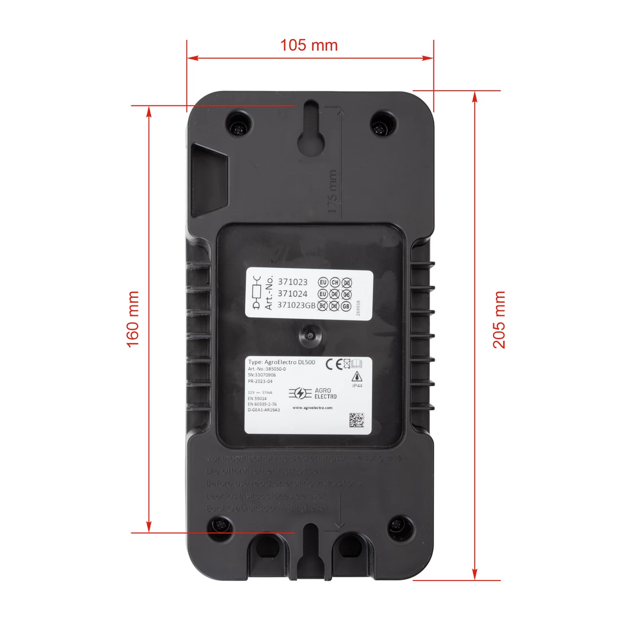 Elettrificatore DL 500 con adattatore di rete, 0,5 Joule
