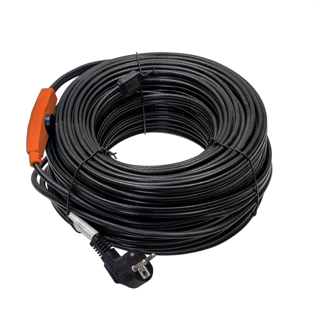 Cavo antigelo con termostato, 49 m