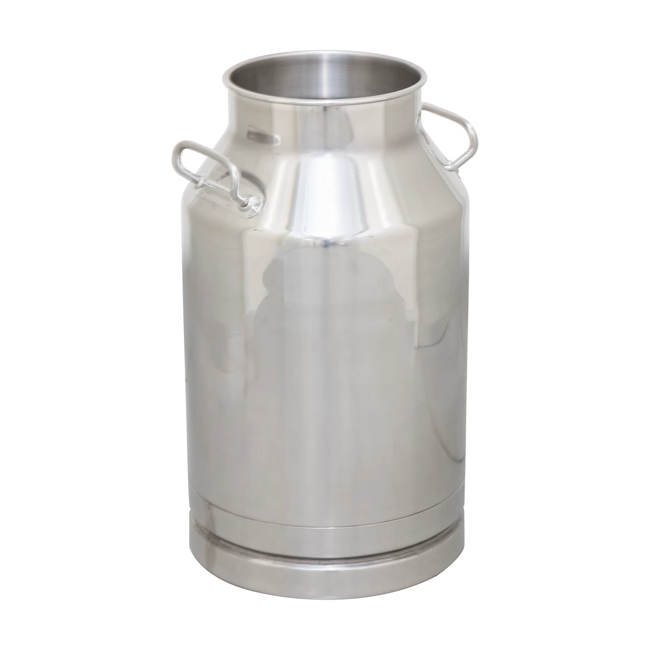 Bidone in acciaio inox per mungitrici, 40 litri