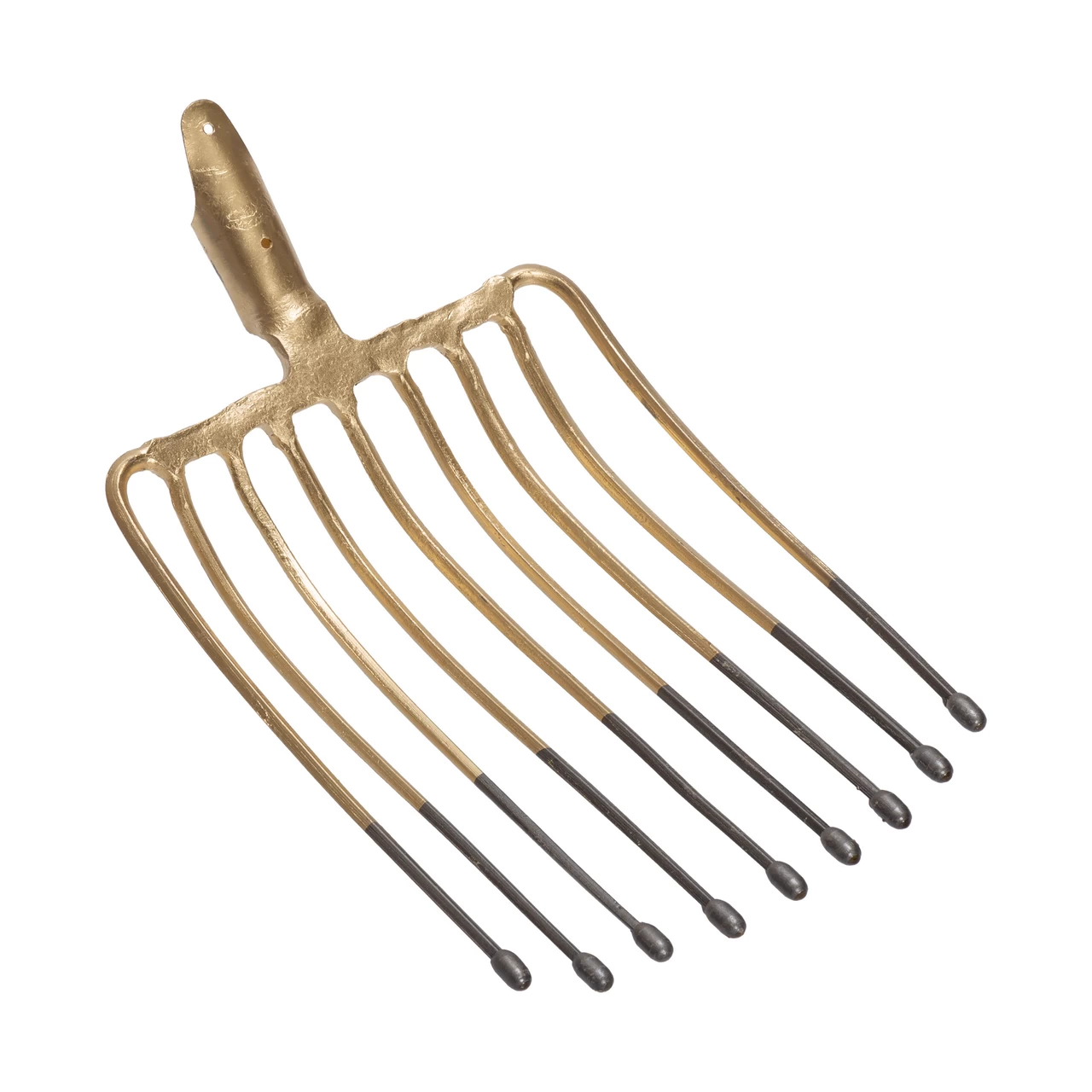 Forca per patate, con 9 corna, senza gambo, 27 × 36 cm