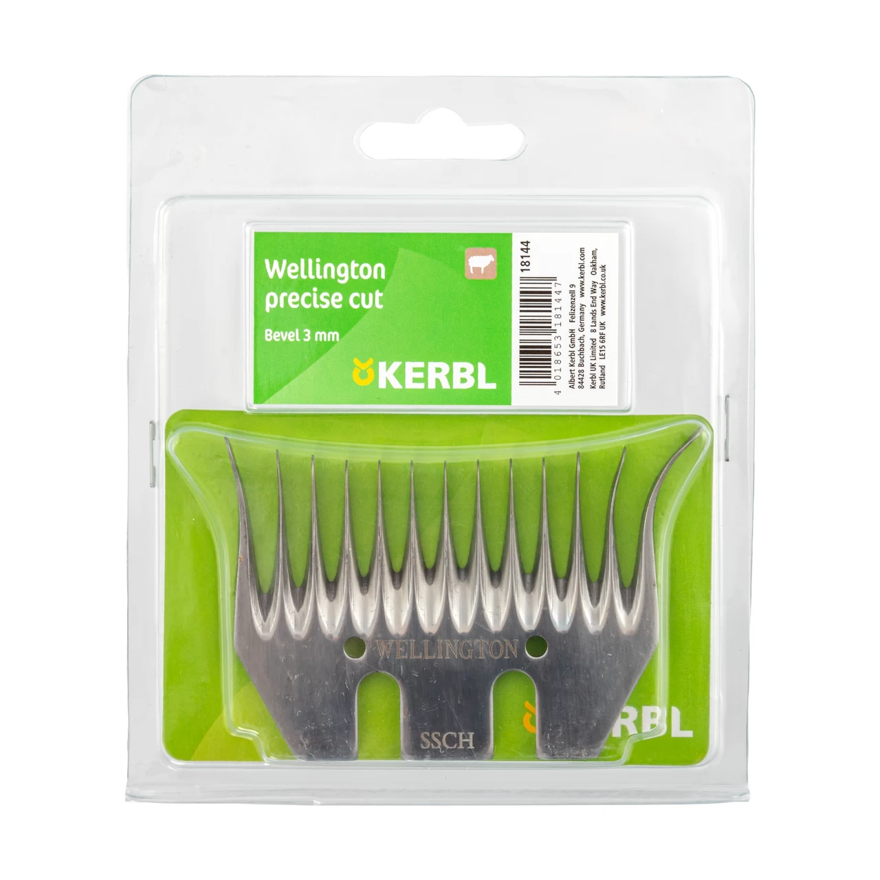 Coltello inferiore curvo a 13 denti, Wellington