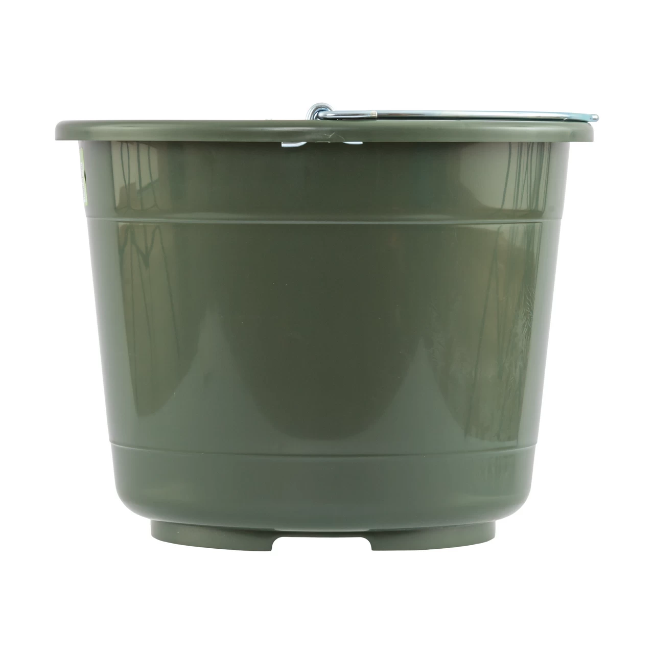 Secchio di stalla e alimentazione, 20 litri, verde