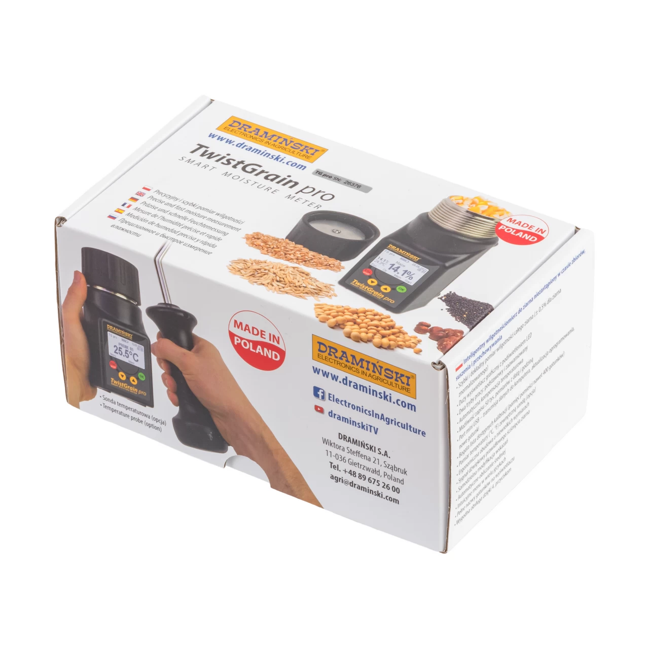 Igrometro per cereali, Draminski TwistGrain pro