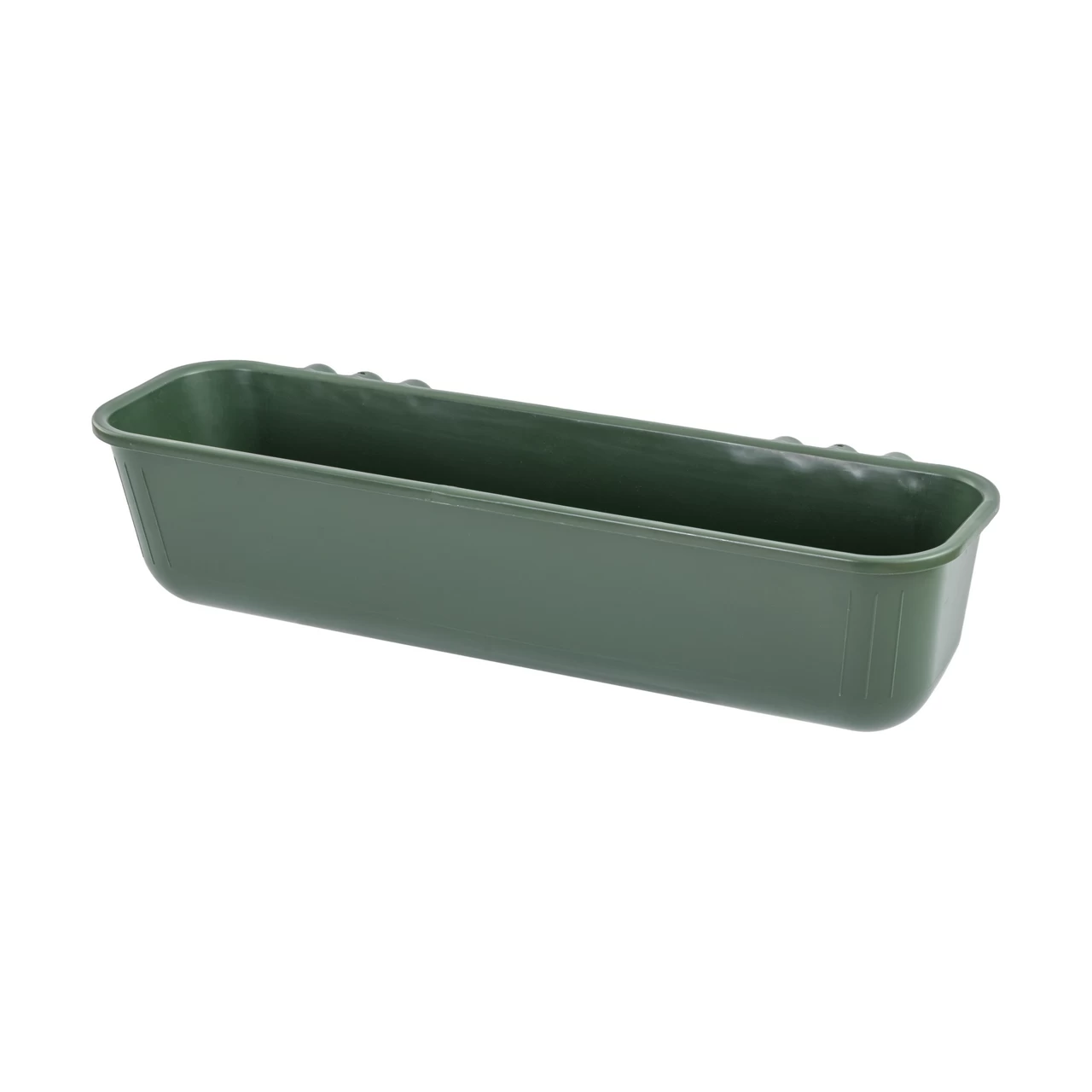 Ciotola in plastica per l'alimentazione del bestiame, 100 × 35 × 24 cm, 42 litri