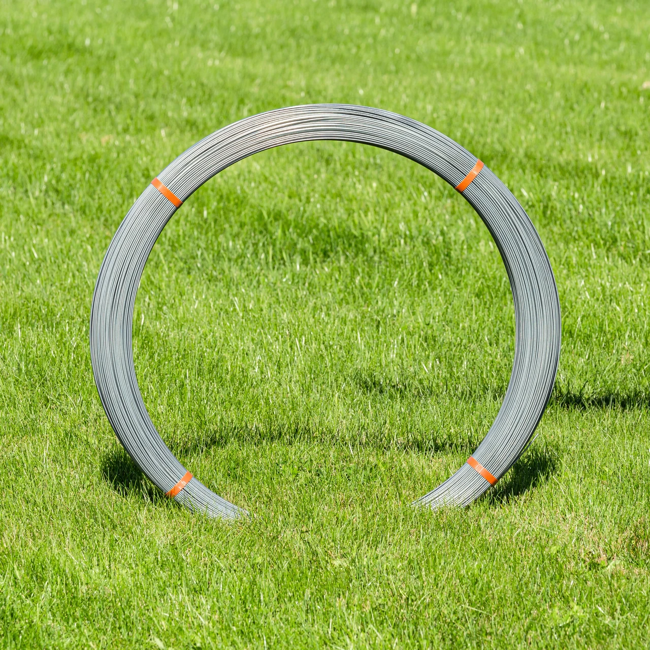 Filo zincato per recinto elettrico - 2,5 mm - 650 kg - 625 m - 0,035 Ω/m