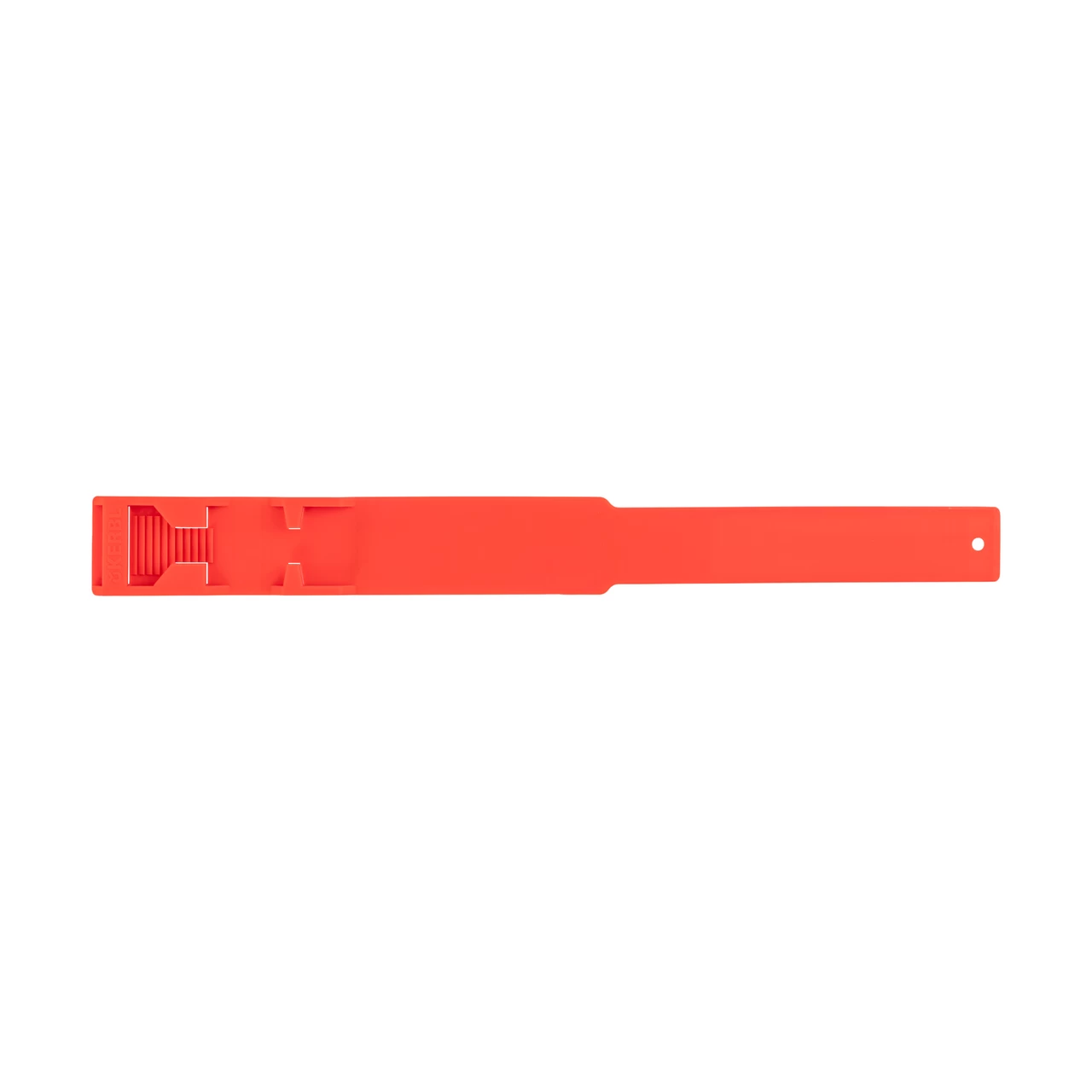 Bracciale a marchio per mucca, plastica, rosso