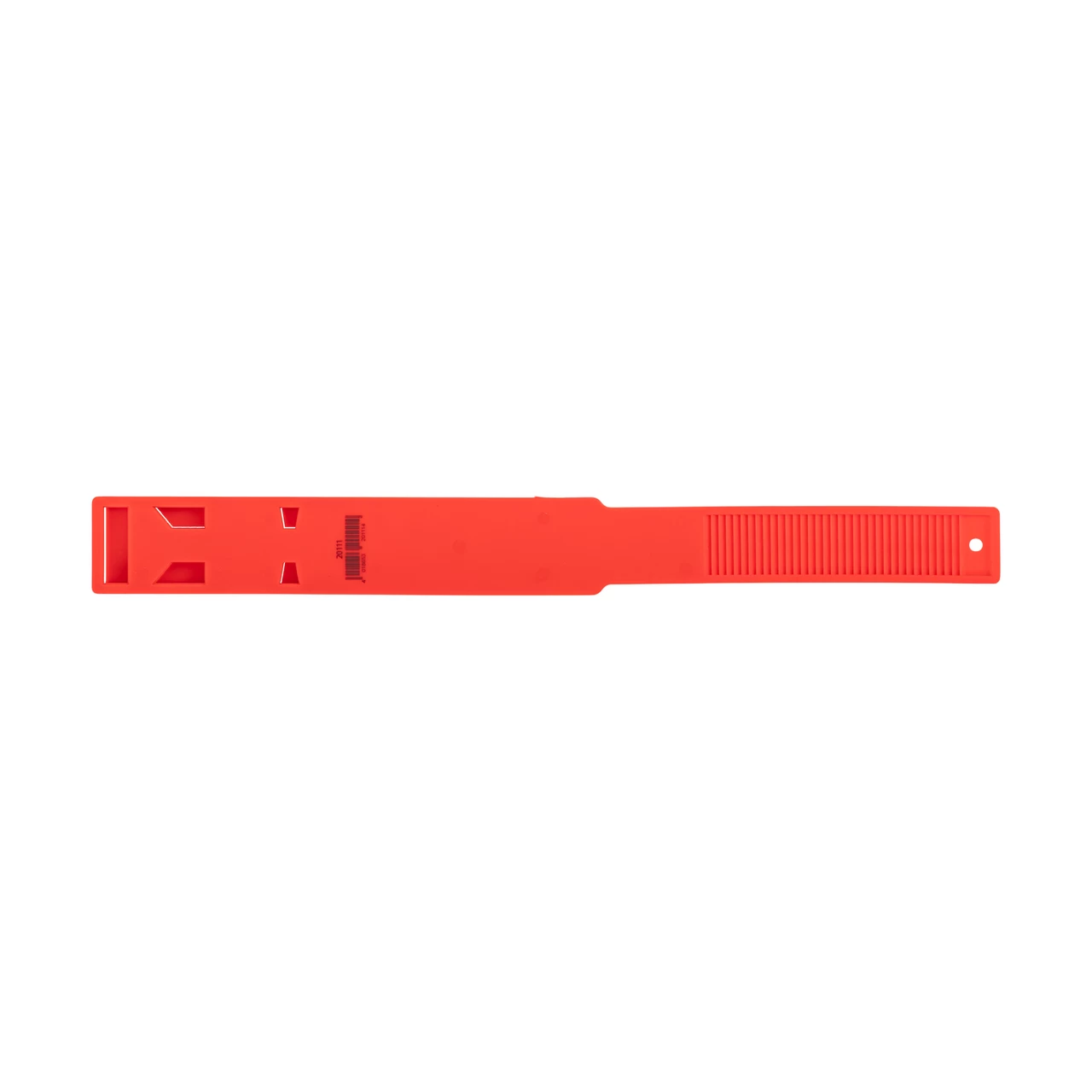 Bracciale a marchio per mucca, plastica, rosso