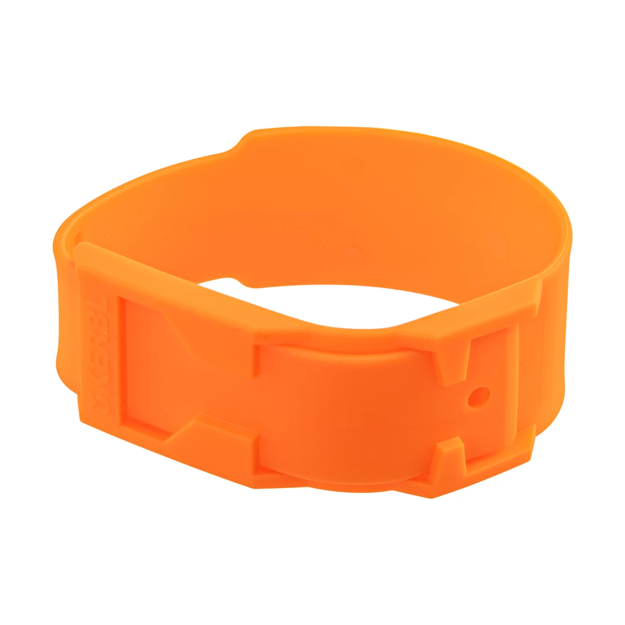 Bracciale a marchio per mucca, plastica, arancione