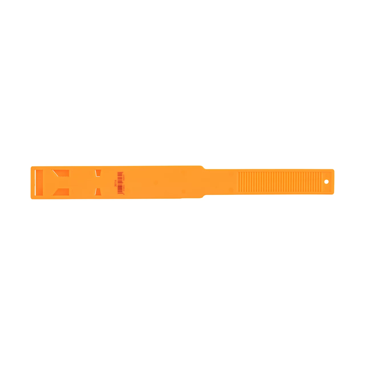 Bracciale a marchio per mucca, plastica, arancione