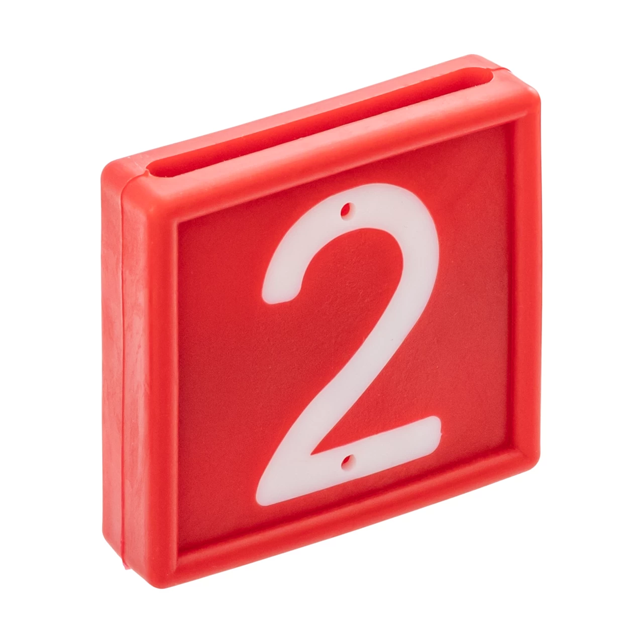 Numeri per bracciale di marcatura degli animali, no. 2, 10 pezzi