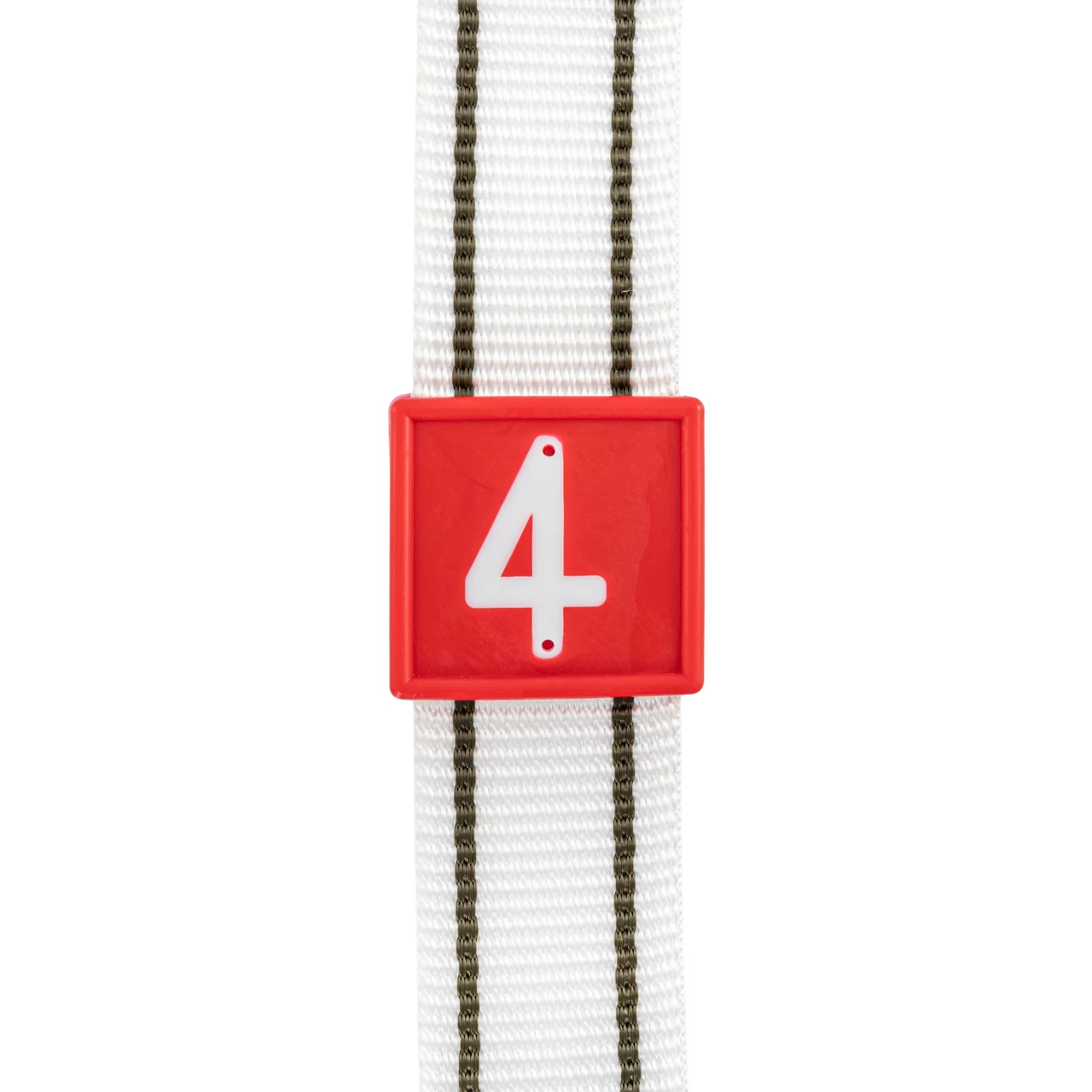 Numeri per bracciale di marcatura degli animali, no. 4, 10 pezzi