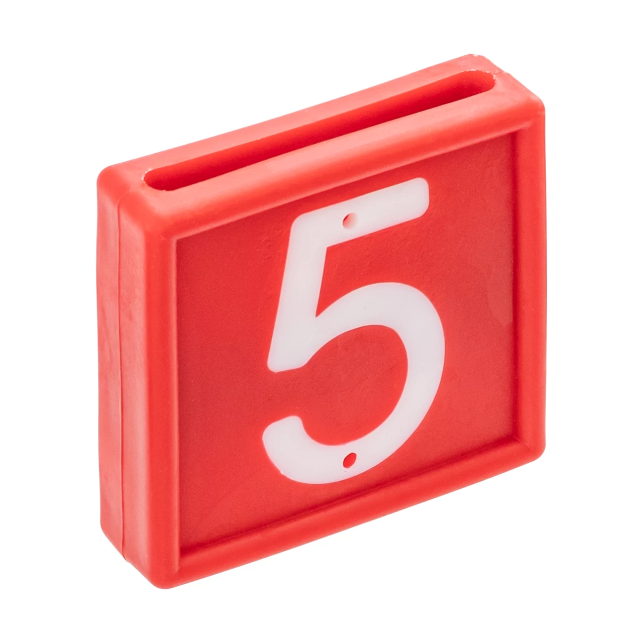 Numeri per bracciale di marcatura degli animali, no. 5, 10 pezzi