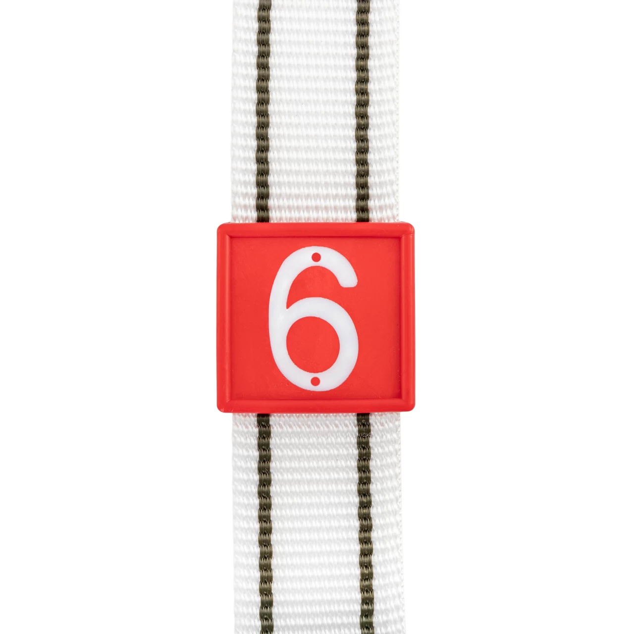 Numeri per bracciale di marcatura degli animali, no. 6-9, 10 pezzi