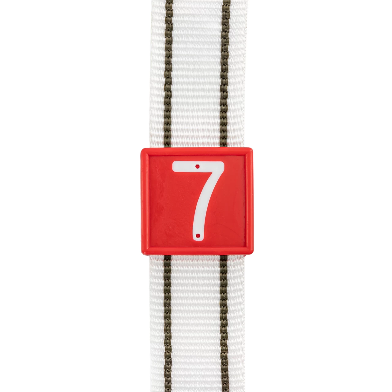 Numeri per bracciale di marcatura degli animali, no. 7, 10 pezzi