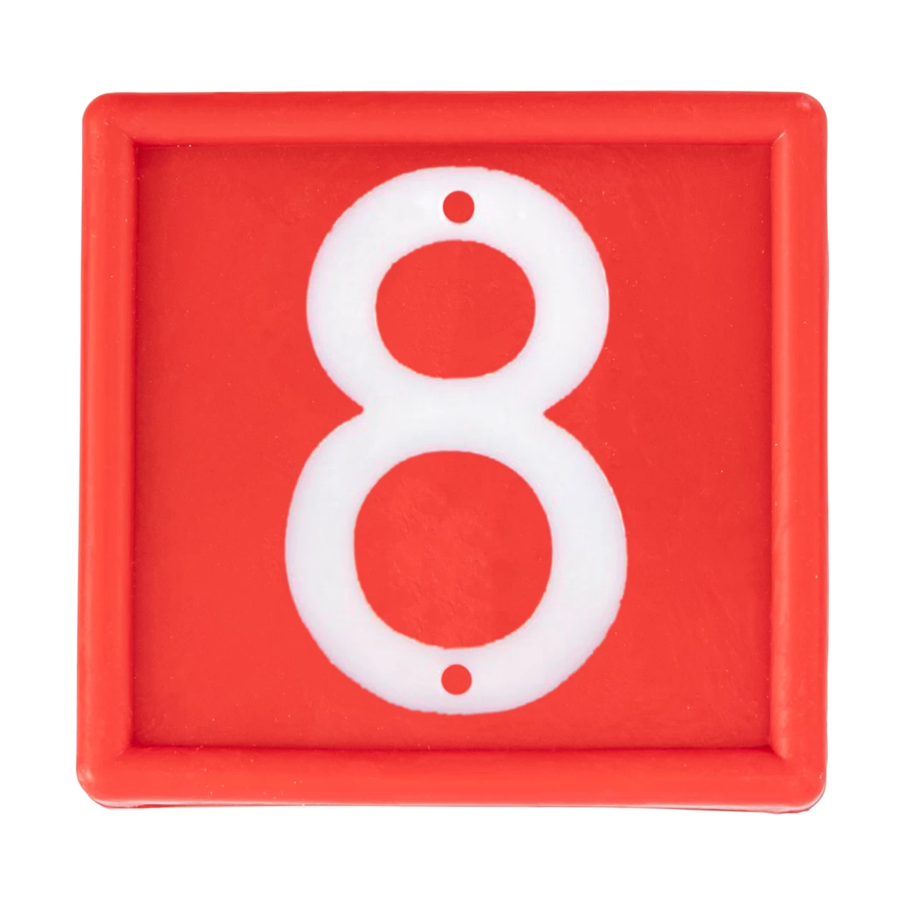 Numeri per bracciale di marcatura degli animali, no. 8, 10 pezzi