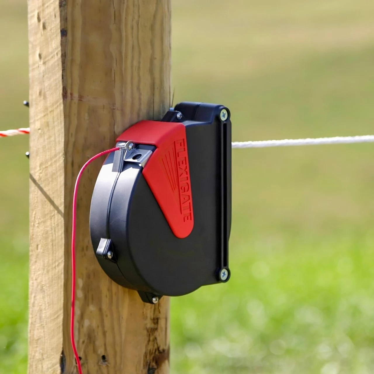 Set poartă cu fir pentru gard electric, Ako Flexigate, 7,5 m
