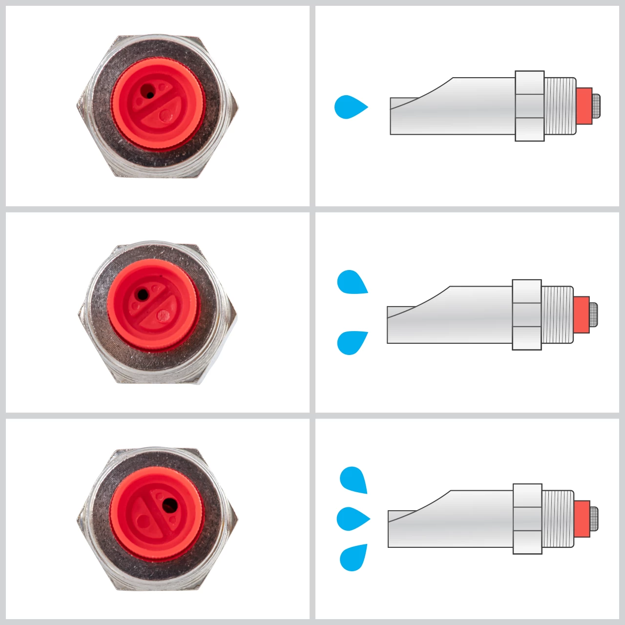 Ciuccio con filettatura da 3/4" per maiali