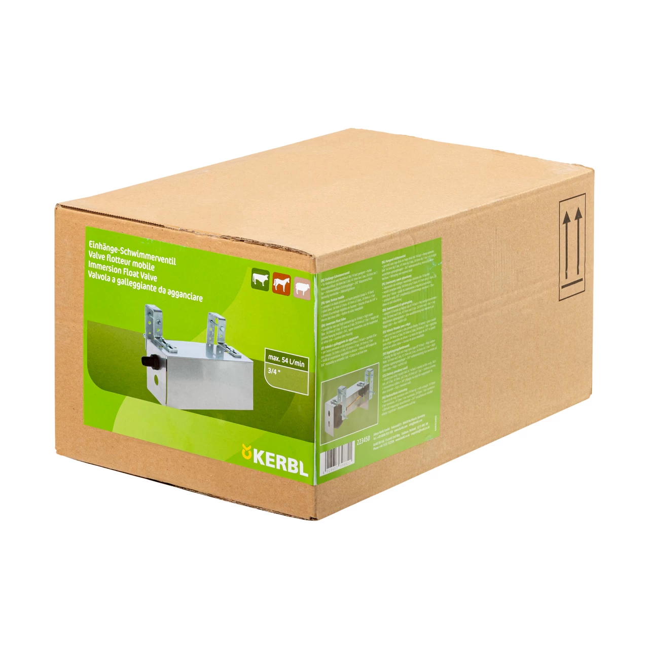 Valvola automatica APEX 220P con galleggiante in custodia in acciaio inox, 3/4"