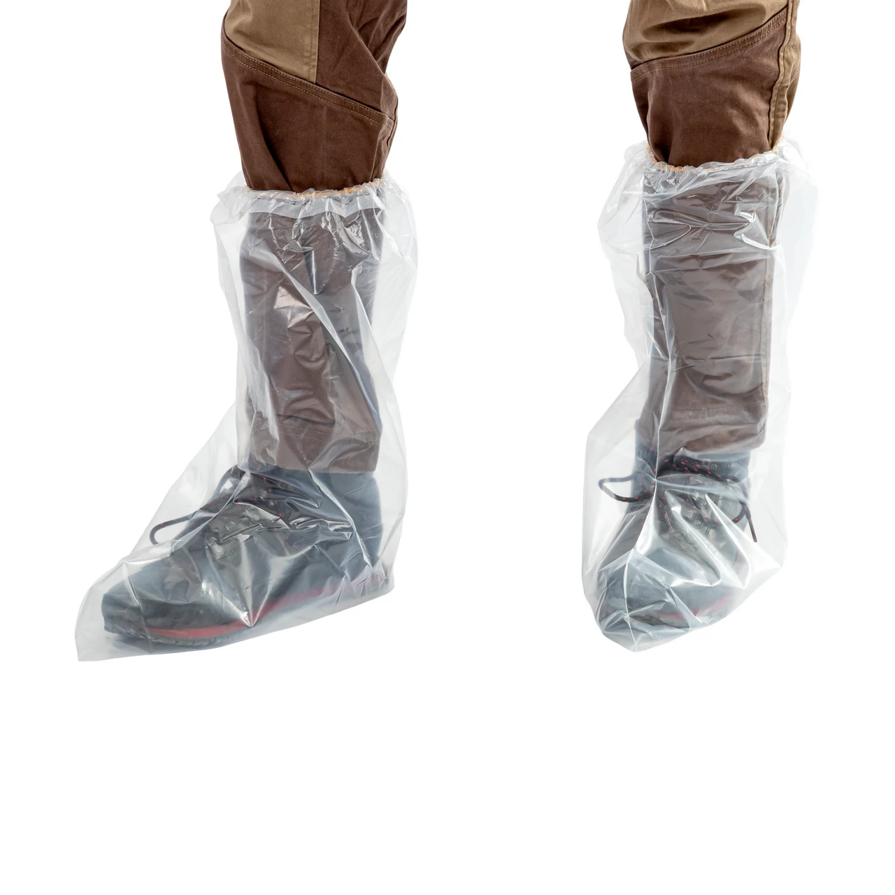 Copriscarpe lunghe, monouso, 40 × 50 cm, 100 pezzi