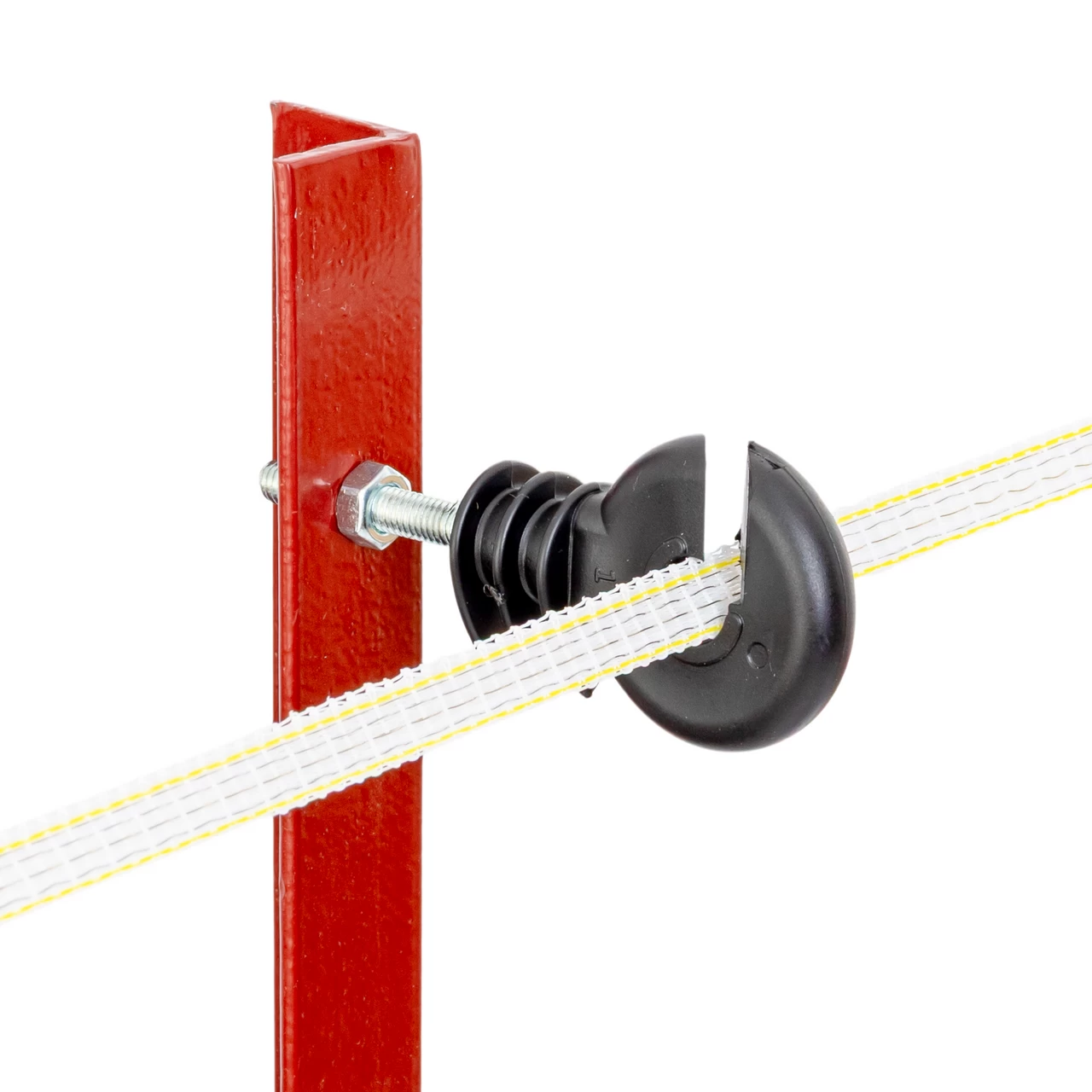 Palo in acciaio quadrato 25 × 25 mm, 165 cm