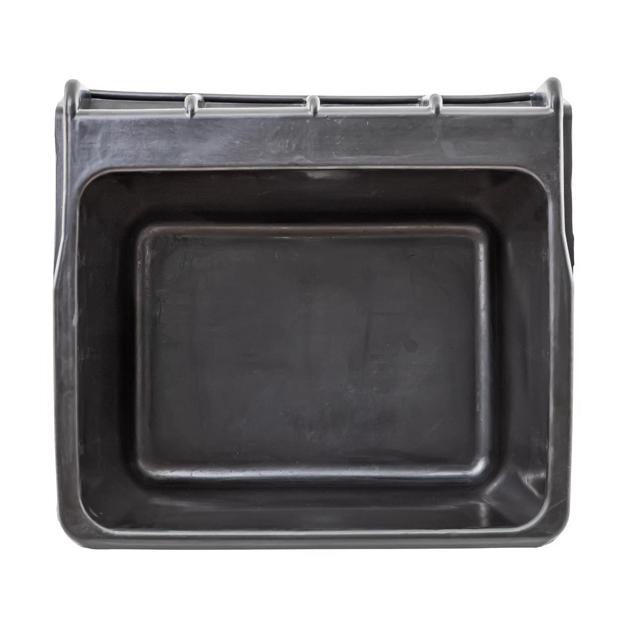 Mangiatoia rettangolare in gomma, nero, 20 litri