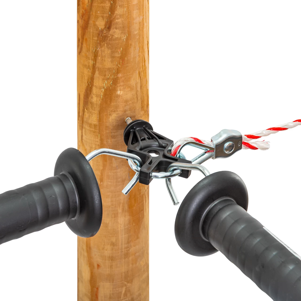 Isolatore X³ per cancello, con vite per legno