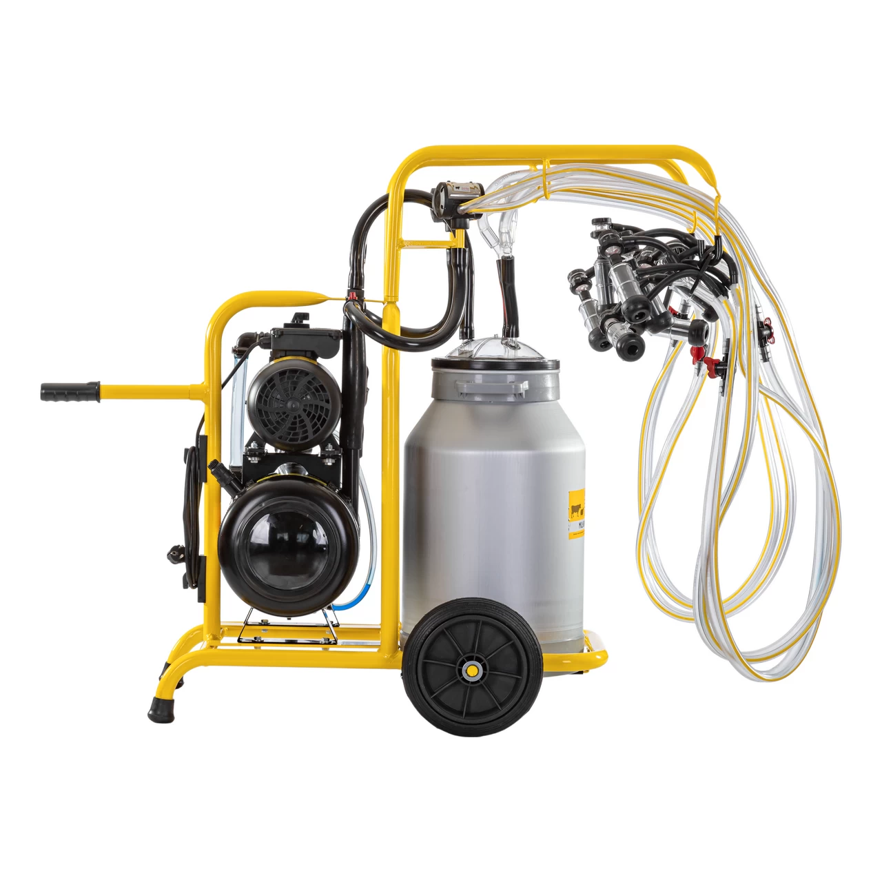 Mungitrice per pecore, 4 posti, 1 bidone alluminio 40 litri