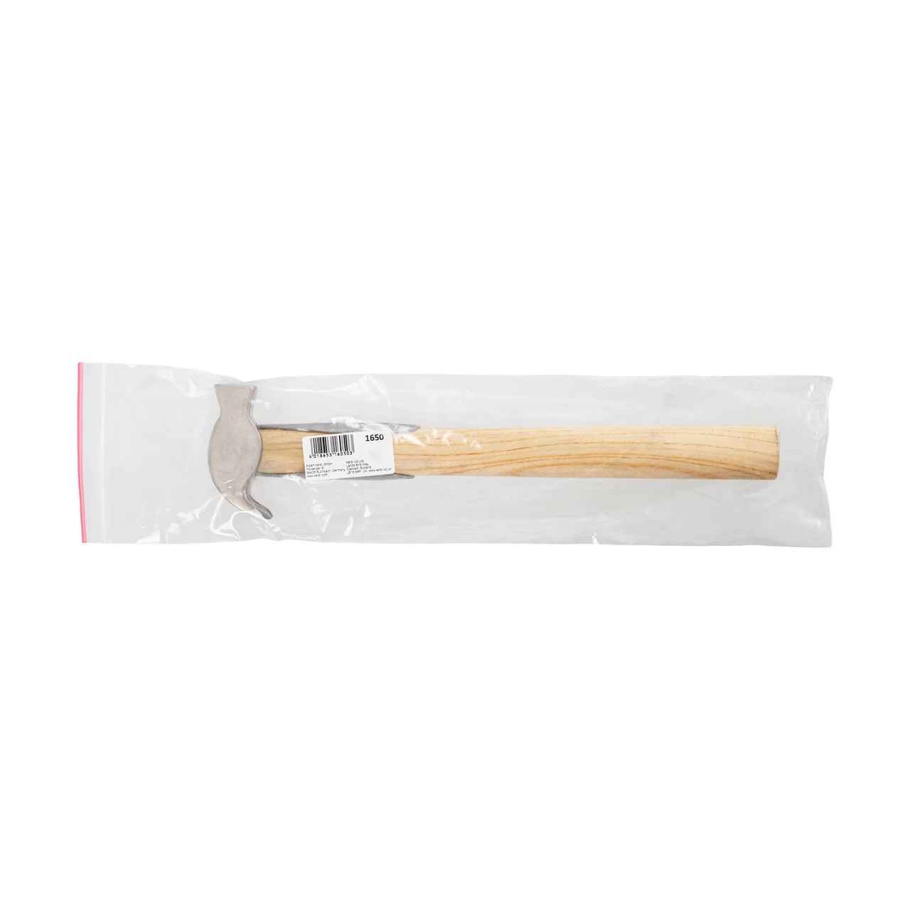 Martello da maniscalco con manico in legno temprato, 33 cm