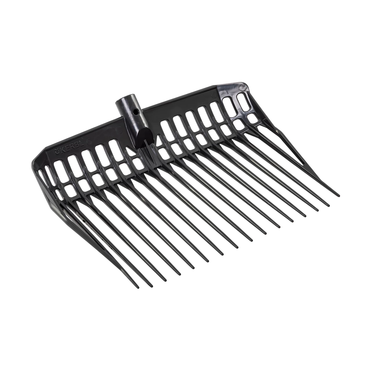 Forca per letame, EcoFork, nera, 40 × 33 cm