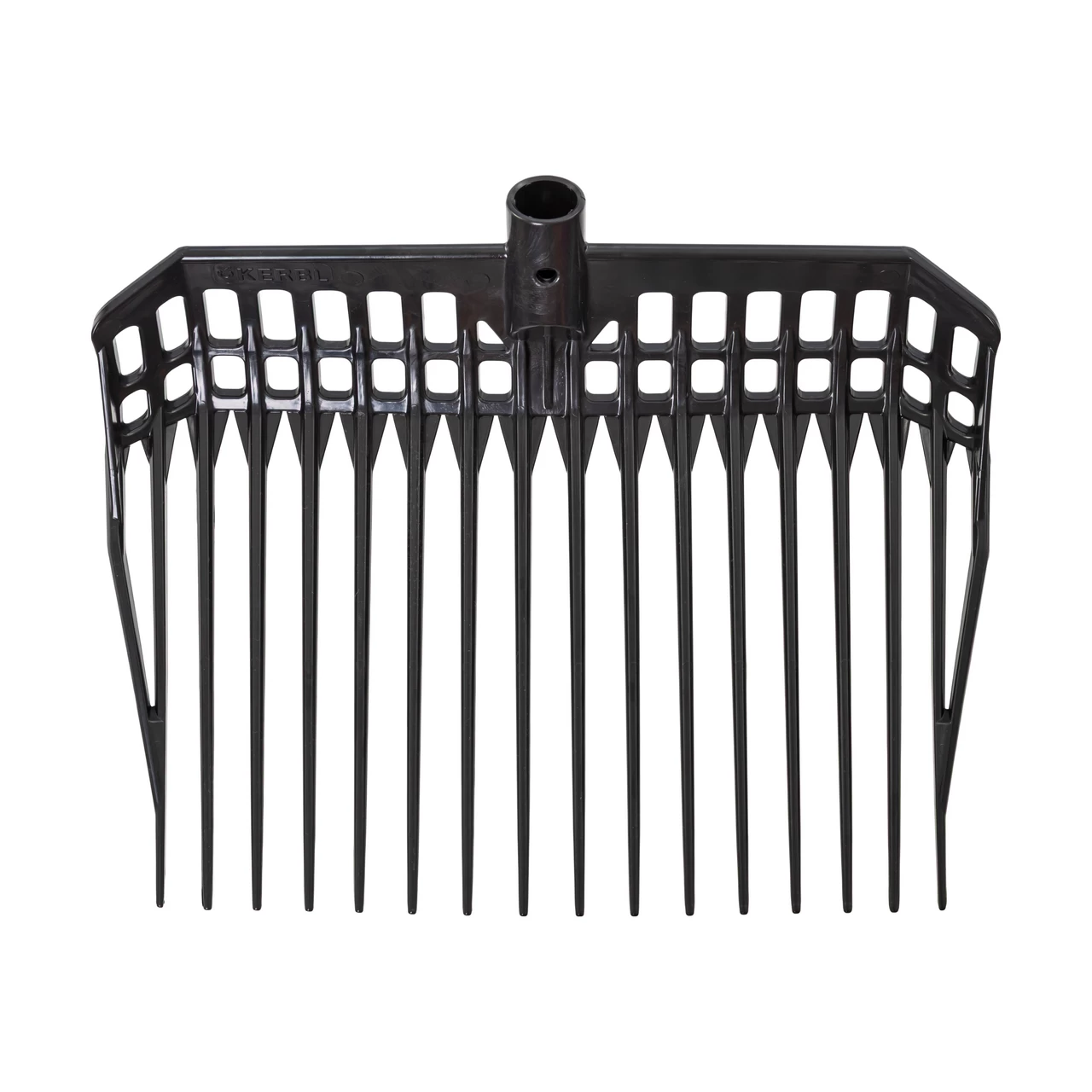 Forca per letame, EcoFork, nera, 40 × 33 cm