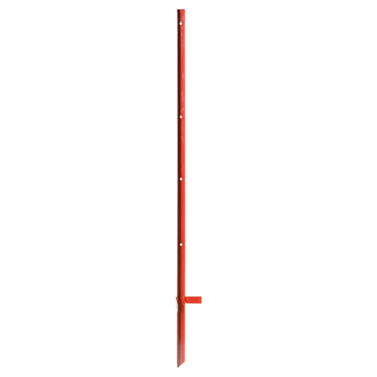 Palo in acciaio quadrato 25 × 25 mm, 115 cm, 10 pz.