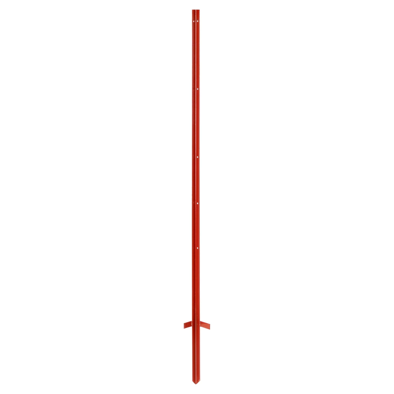 Palo in acciaio quadrato 25 × 25 mm, 165 cm, 10 pz.