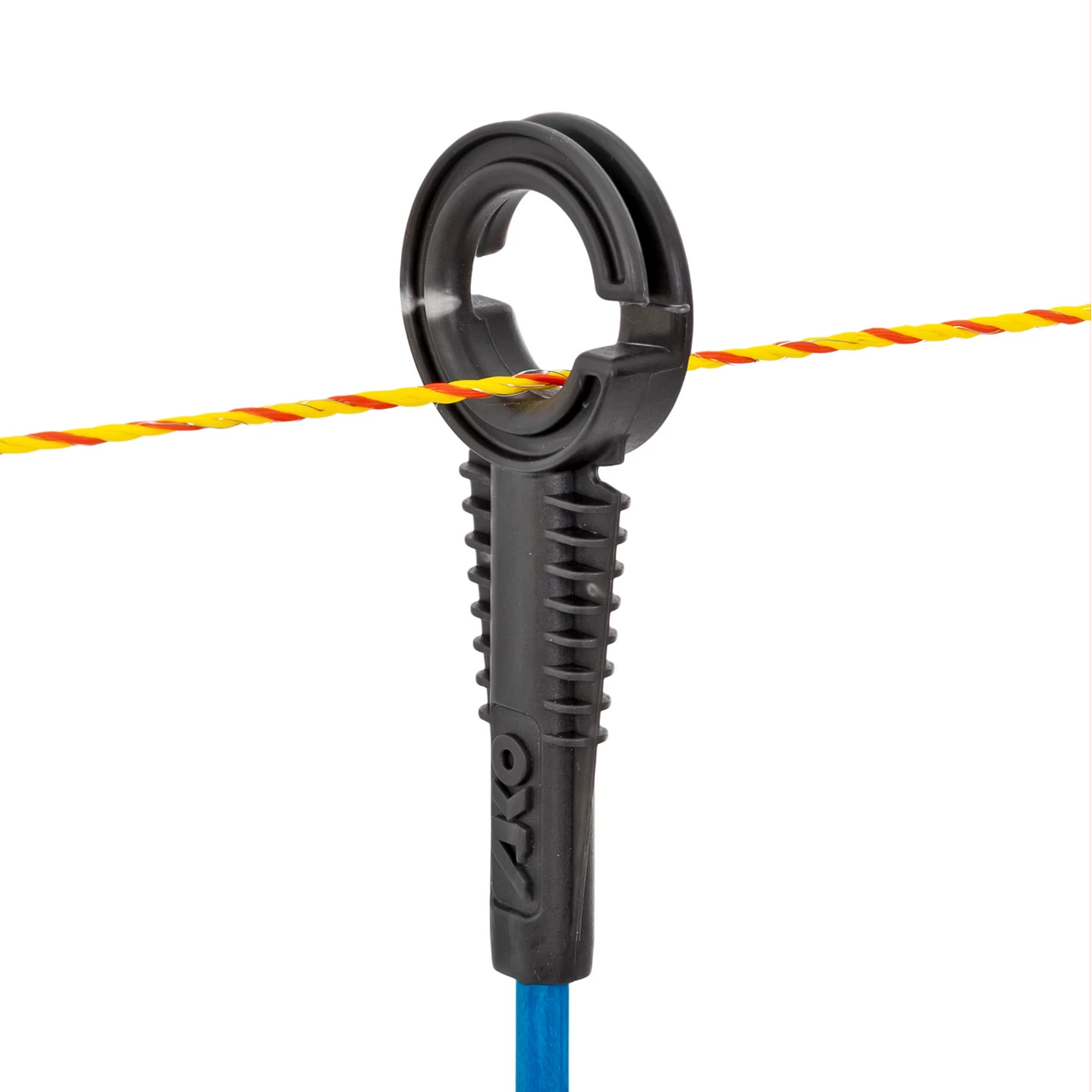 Palo in fibra di vetro, AKO Oval Premium, 110 cm, azzurro, 10 pz.