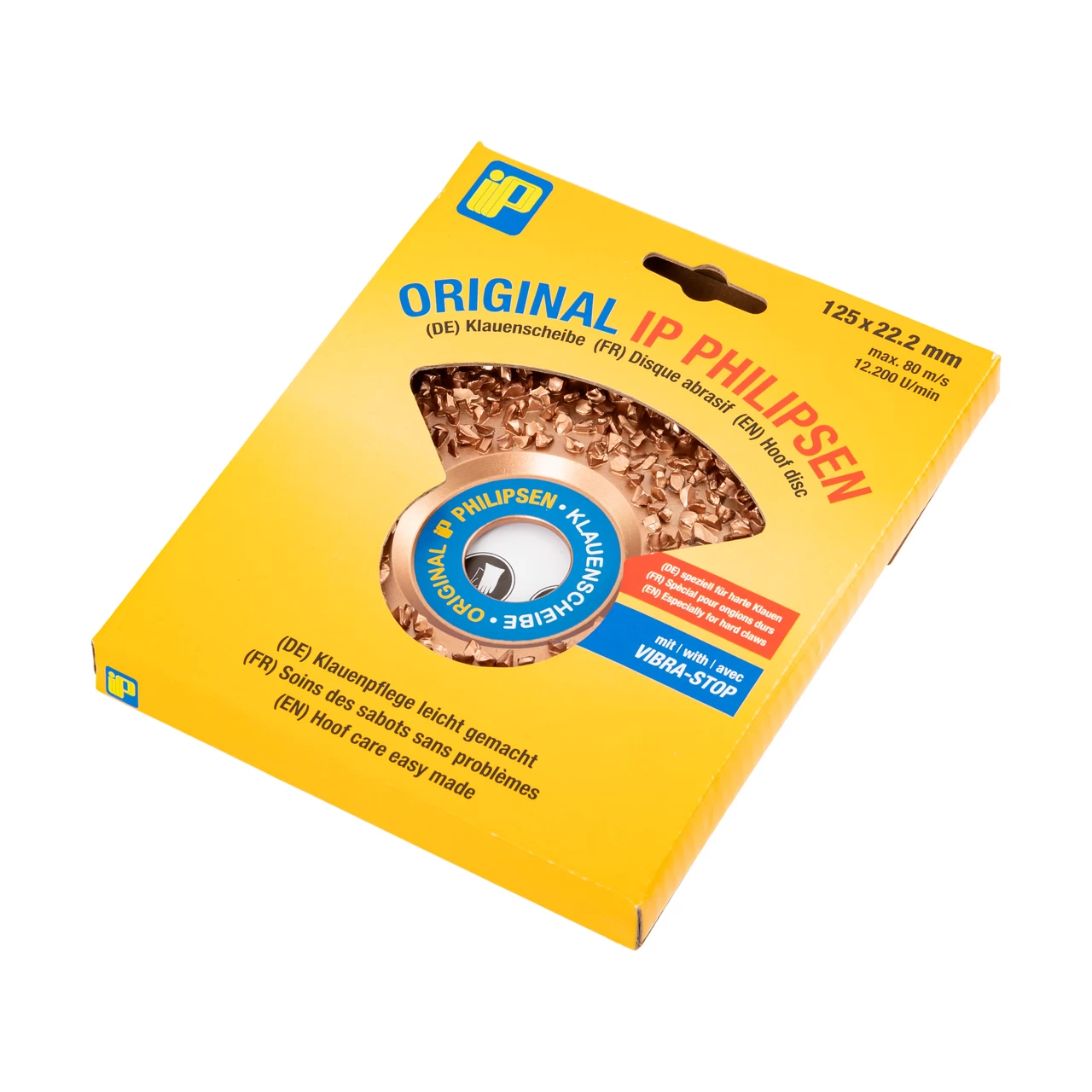 Disco per smerigliatura zoccoli ad alta densità, IP PHILIPSEN, 125 mm