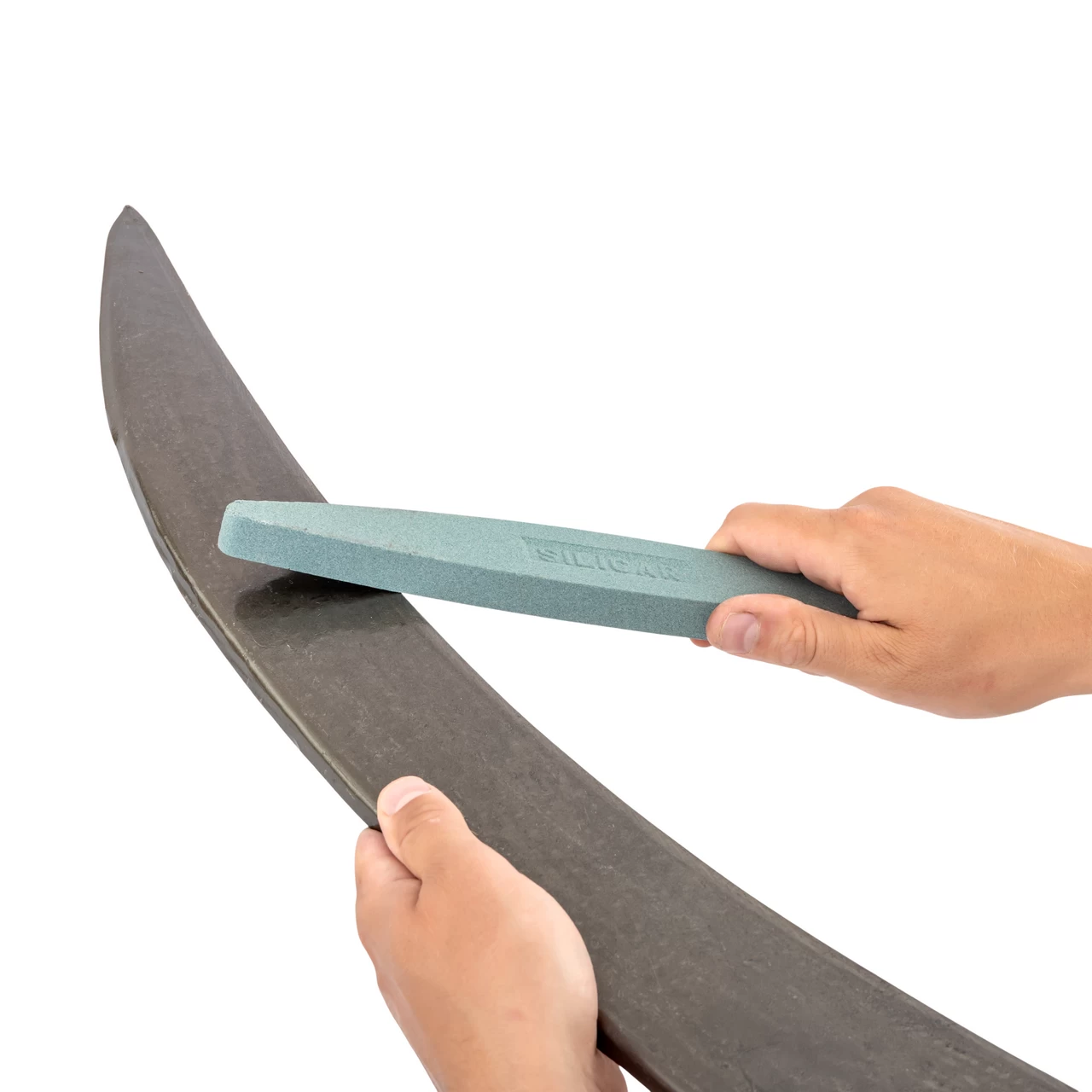 Pietra per affilare le falci, realizzata in puro carburo di silicio, Silicar