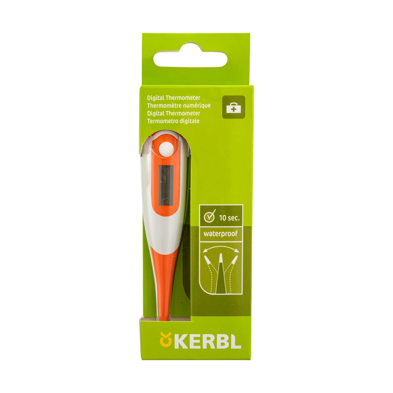 Termometro digitale impermeabile con punta di misurazione flessibile